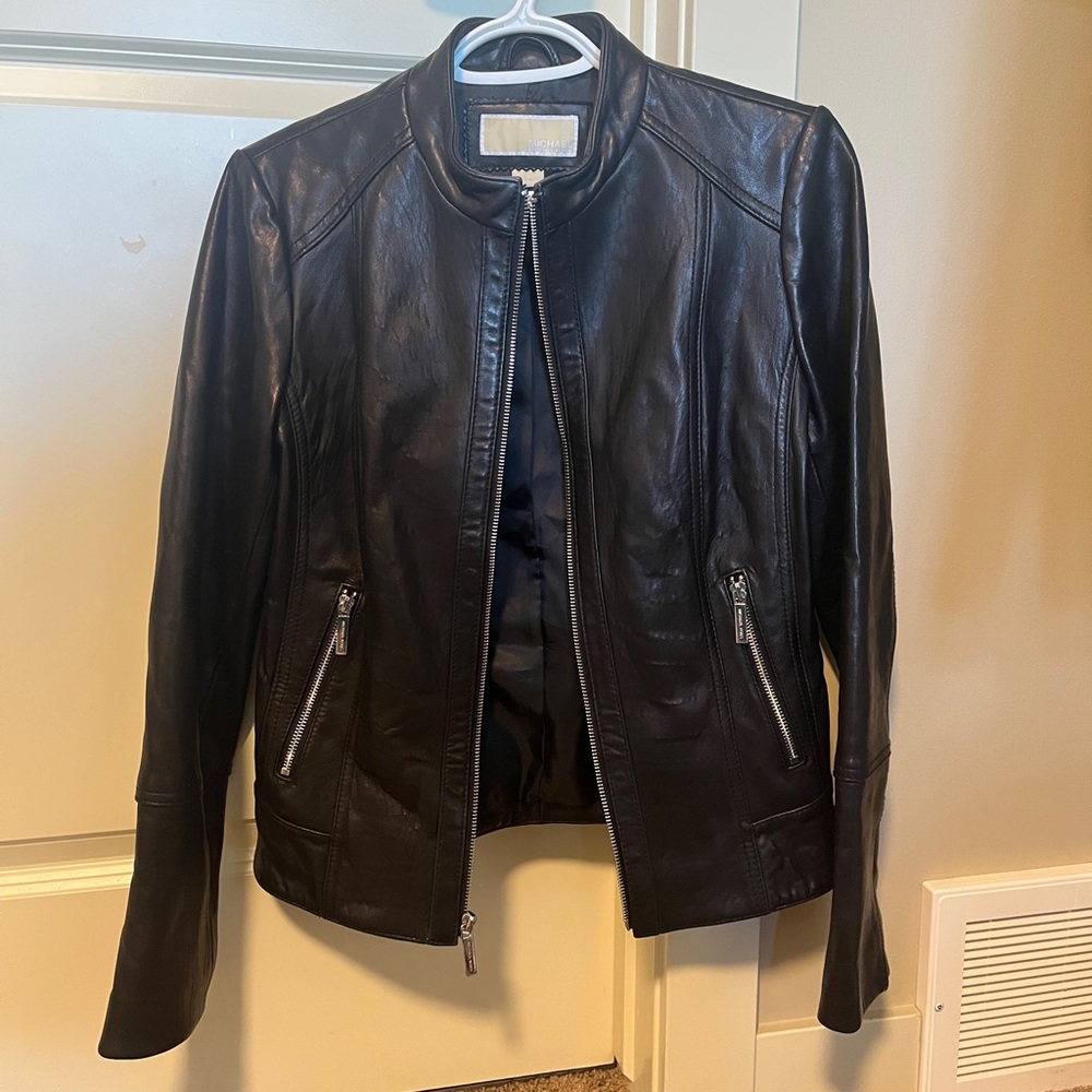 Michael Kors women’s leather jacket